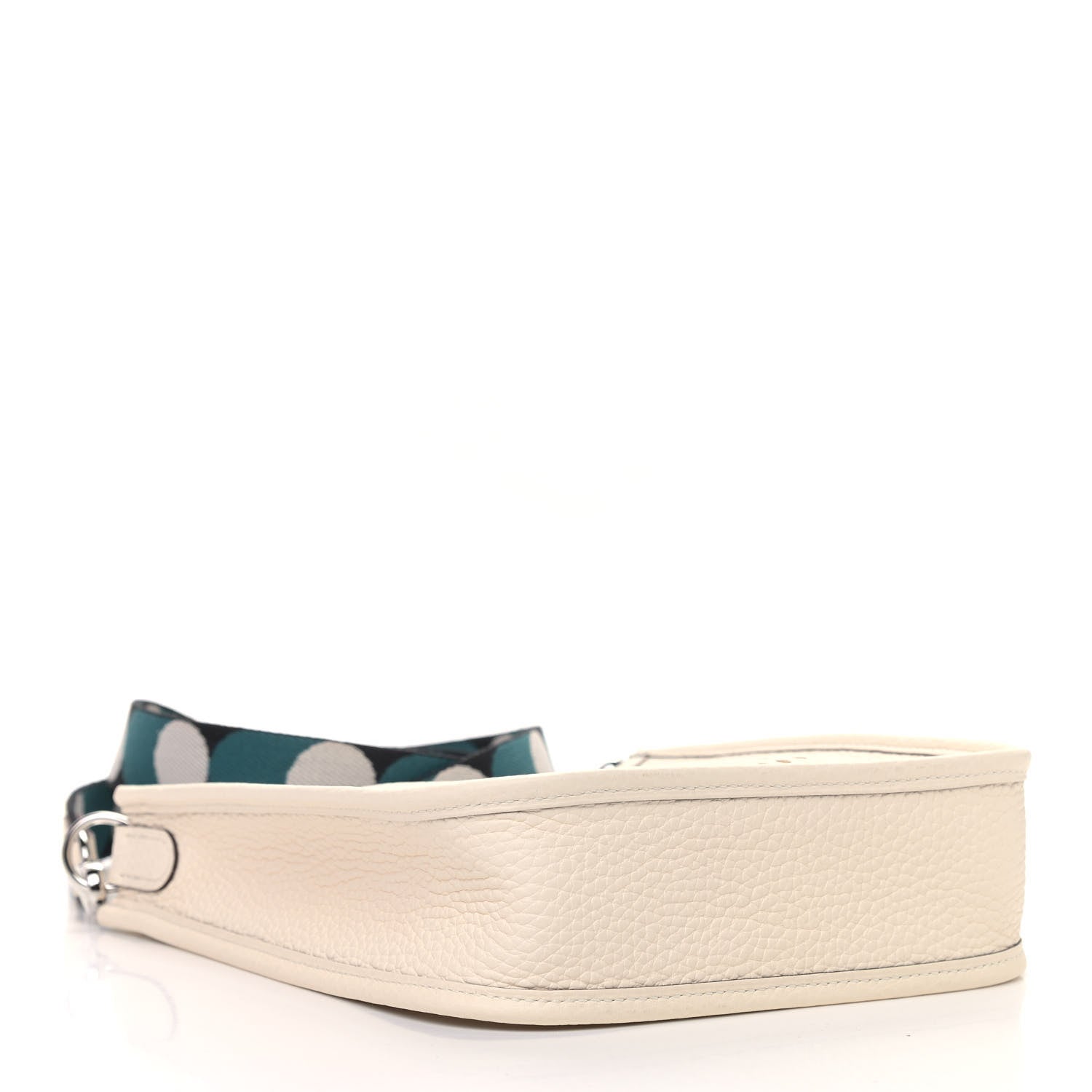 Hermes Taurillon Clemence Flipperball Sangle Evelyne TPM Nata Black Vert Bosphore 3 of 4