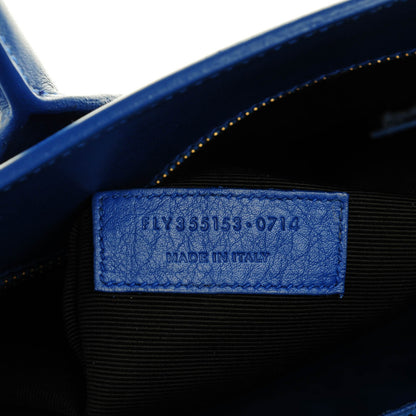 Saint Laurent Grained Calfskin Small Sac De Jour Outremer 7 of 7