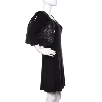 Bottega Veneta Nappa Intrecciato Medium Veneta Hobo Black 2 of 10