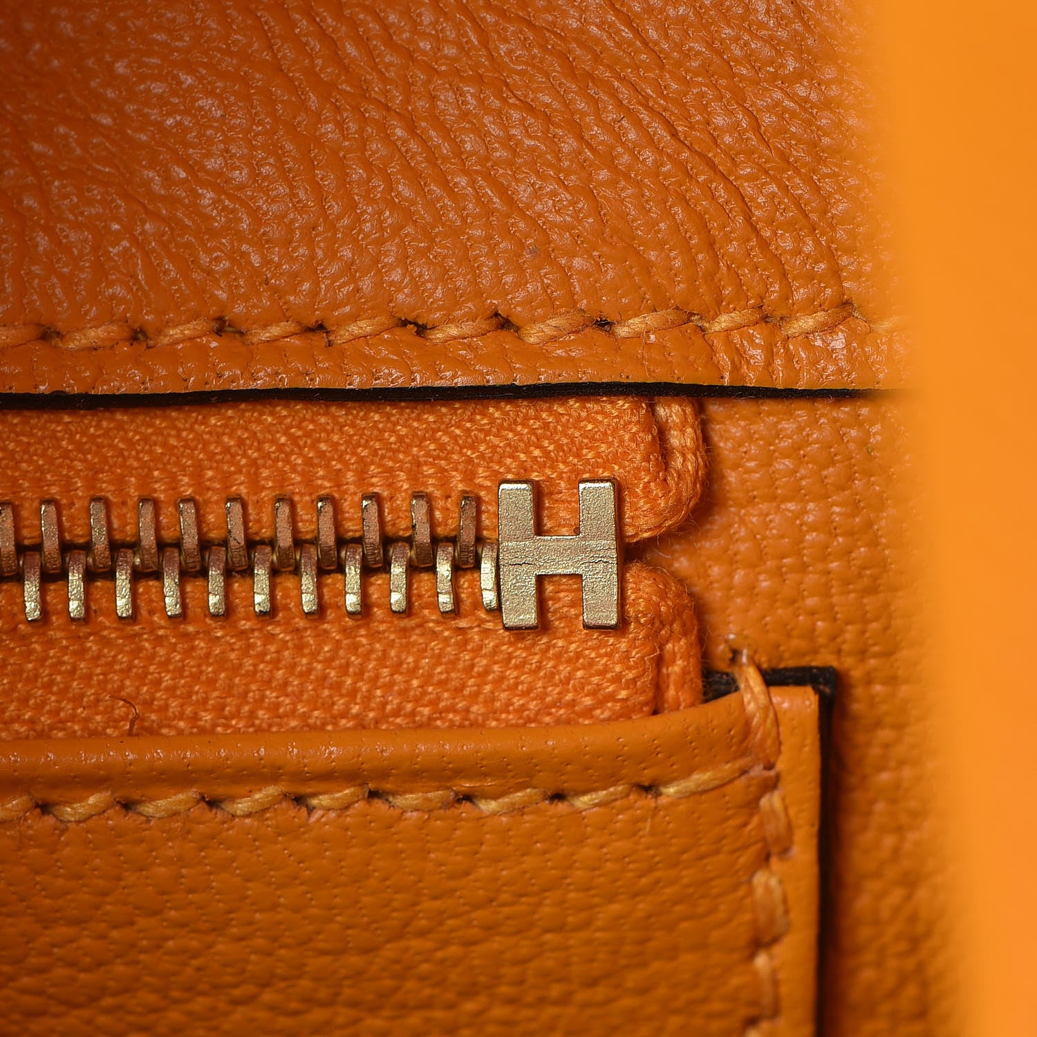 Hermes Epsom Horseshoe Birkin 30 Rose Azalee Jaune D'or 11 of 33