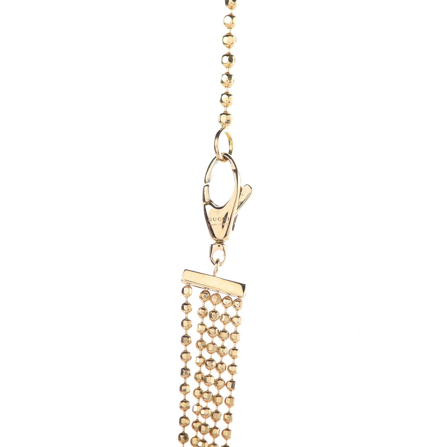18K Yellow Gold GG Signature Statement Necklace