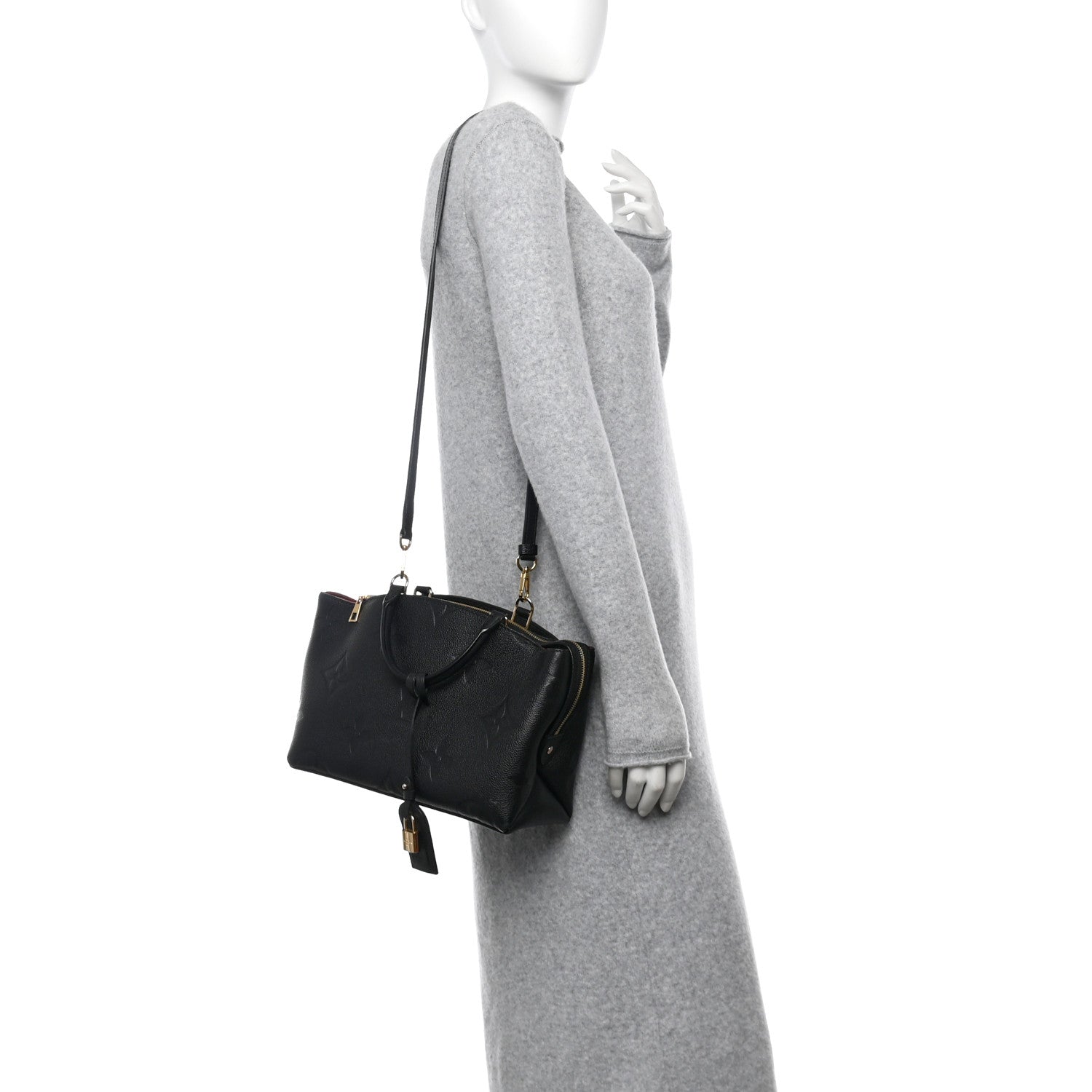 Louis Vuitton Empreinte Monogram Giant Petit Palais Black 2 of 13