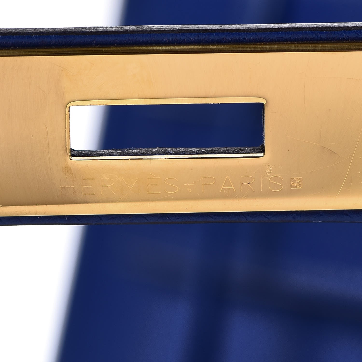 Hermes Epsom Kelly Sellier 28 Bleu Electrique 25 of 33