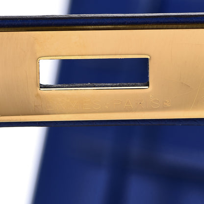 Hermes Epsom Kelly Sellier 28 Bleu Electrique 25 of 33