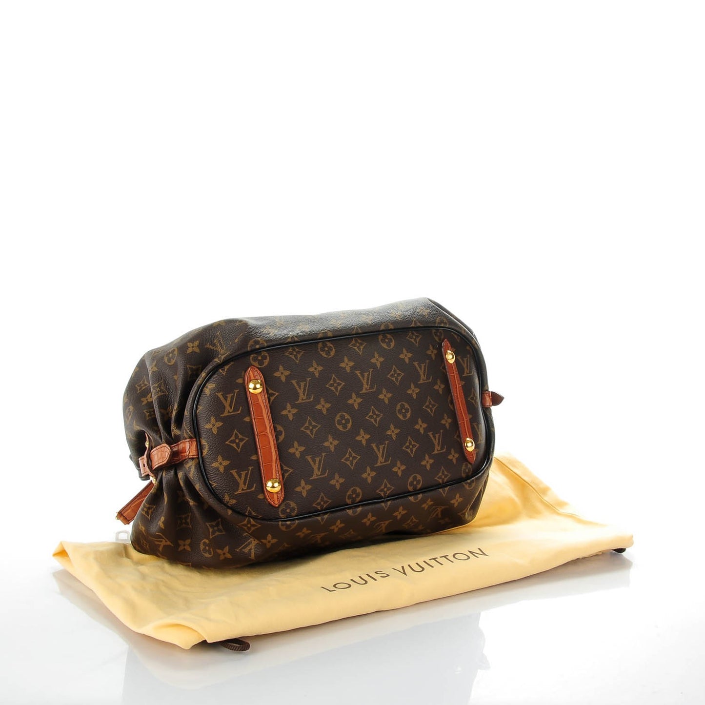 Alligator Monogram XL Tote
