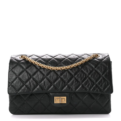 Chanel Aged Calfskin Quilted 2.55 Reissue 226 Flap Black 1 of 12