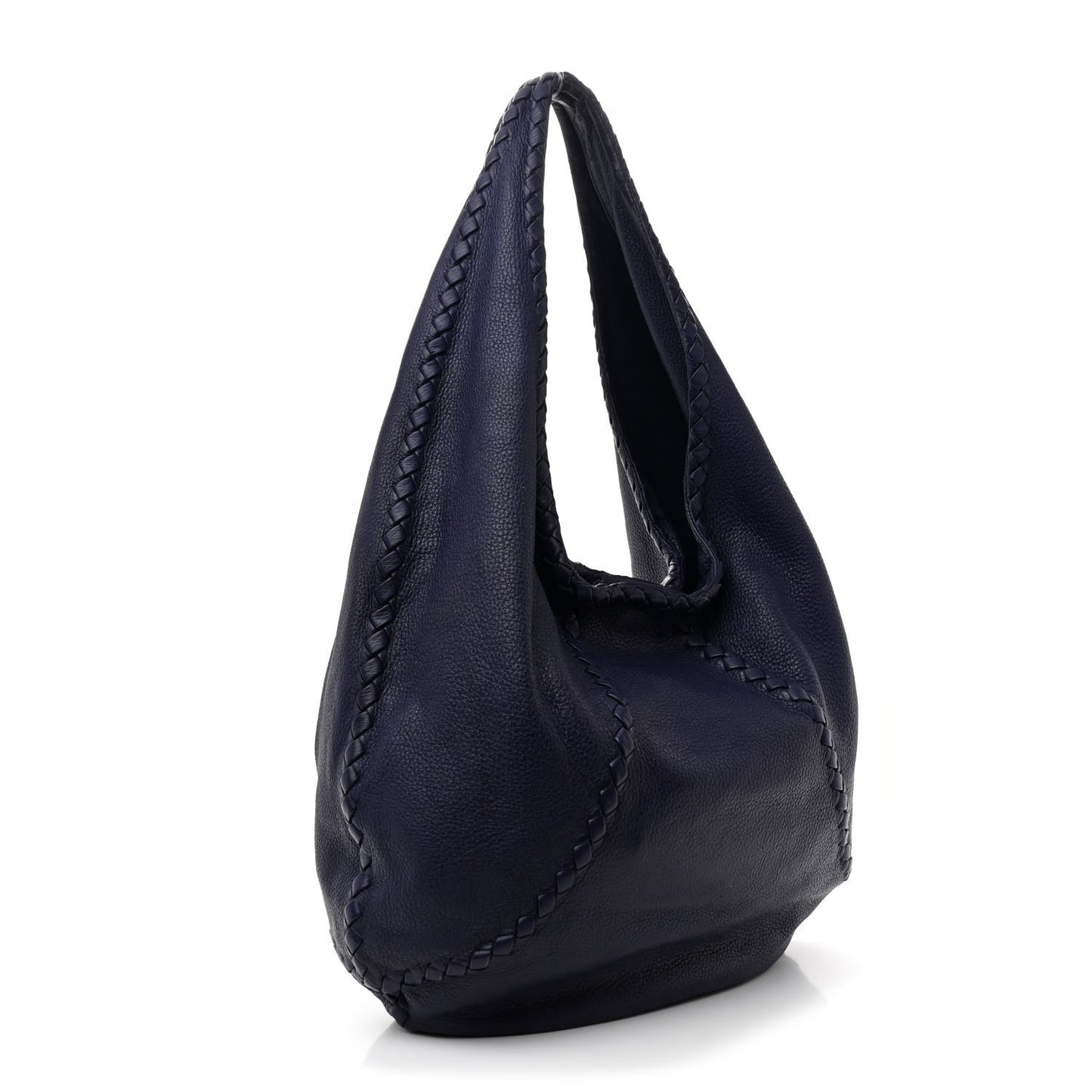 Cervo Deerskin Large Hobo Atlantic