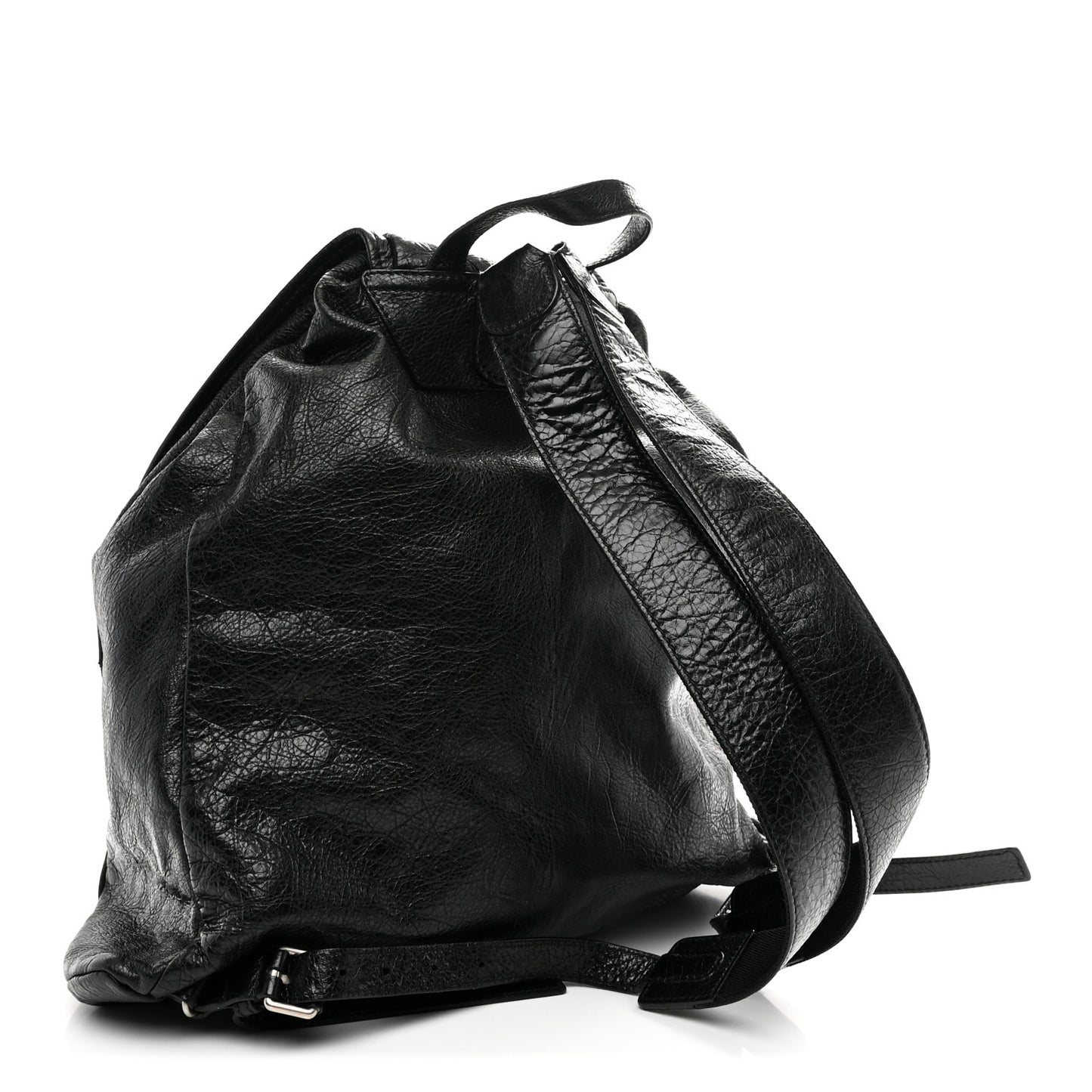 Agneau Giant 12 Silver Hardware S Traveler Backpack Black