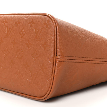 Louis Vuitton Empreinte Monogram Giant Neverfull MM Cognac 10 of 10