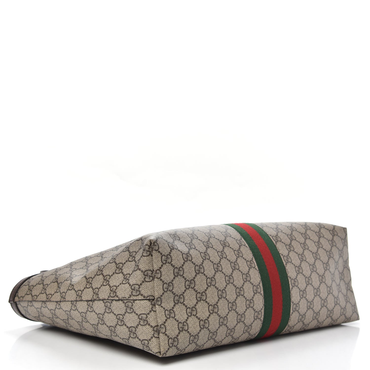 Gucci GG Supreme Monogram Medium Ophidia Shopping Tote Brown 4 of 10