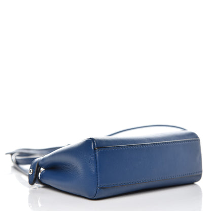 Fendi Shiny Nappa Micro Peekaboo Iconic Satchel Iris 5 of 13