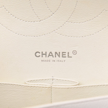 Chanel Caviar Quilted Jumbo Double Flap White 6 of 19