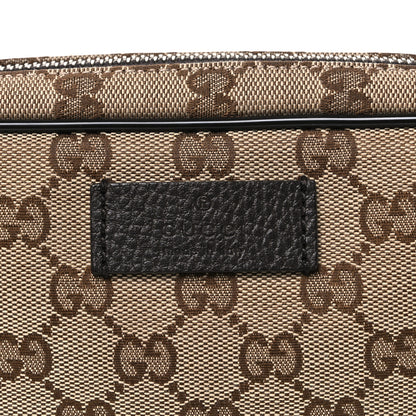 Gucci Monogram Belt Bag Dark Brown 7 of 9