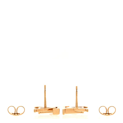 Louis Vuitton Metal LV Iconic Earrings Gold 3 of 5