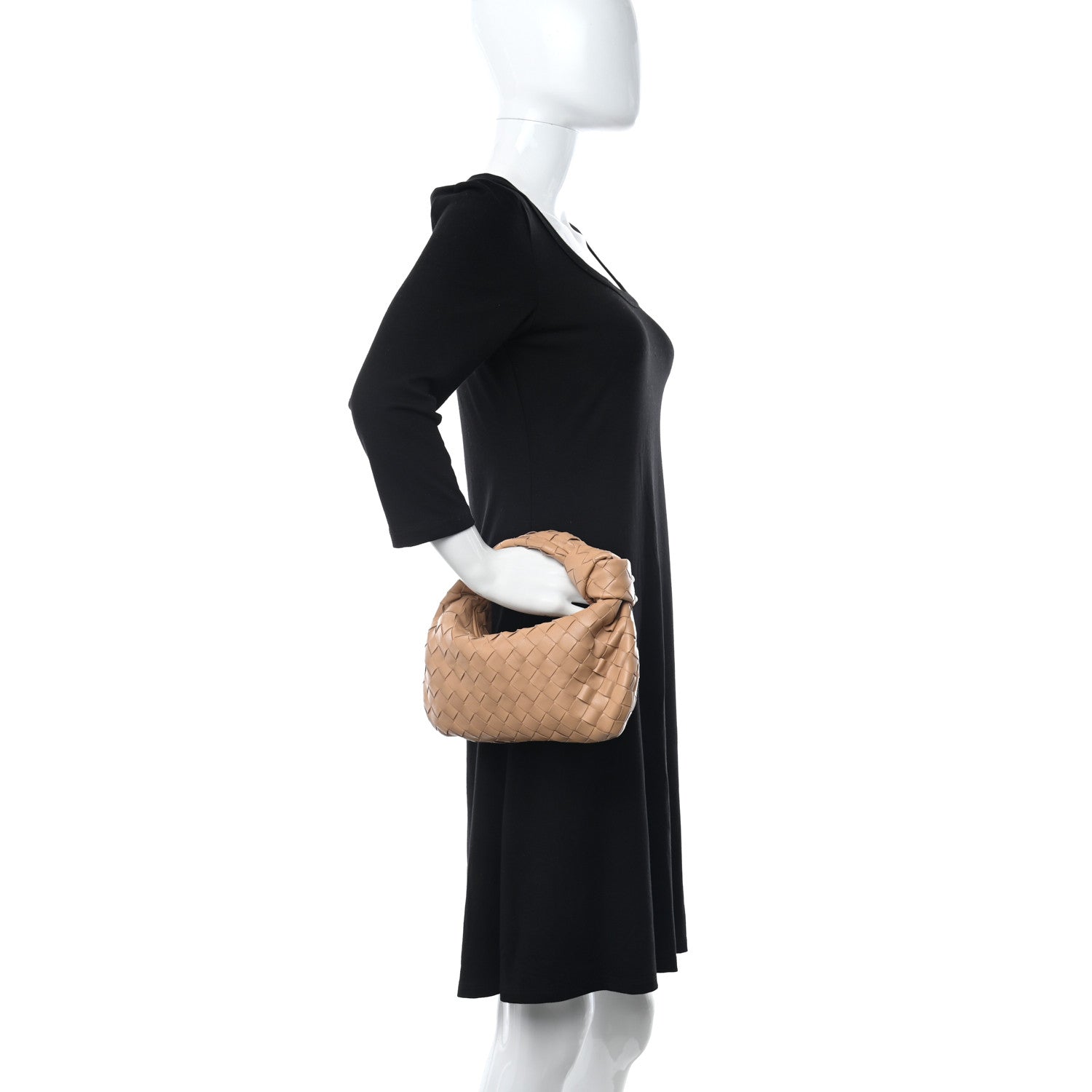 Bottega Veneta Nappa Intrecciato Mini Jodie Almond 2 of 10