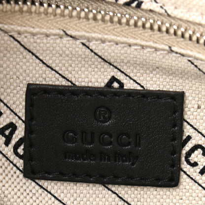 Balenciaga X GUCCI GG Supreme Monogram Neo Classic Silver Hardware City Beige Ebony 6 of 9