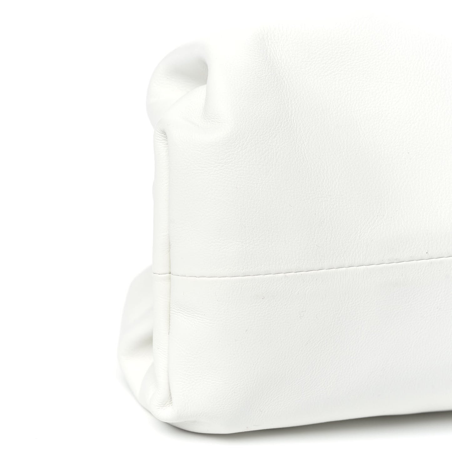 Smooth Butter Calf The Pouch Oversized Clutch Mist
