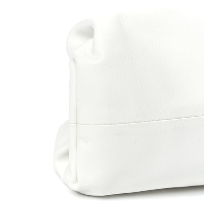 Bottega Veneta Smooth Butter Calf The Pouch Oversized Clutch Mist 9 of 10