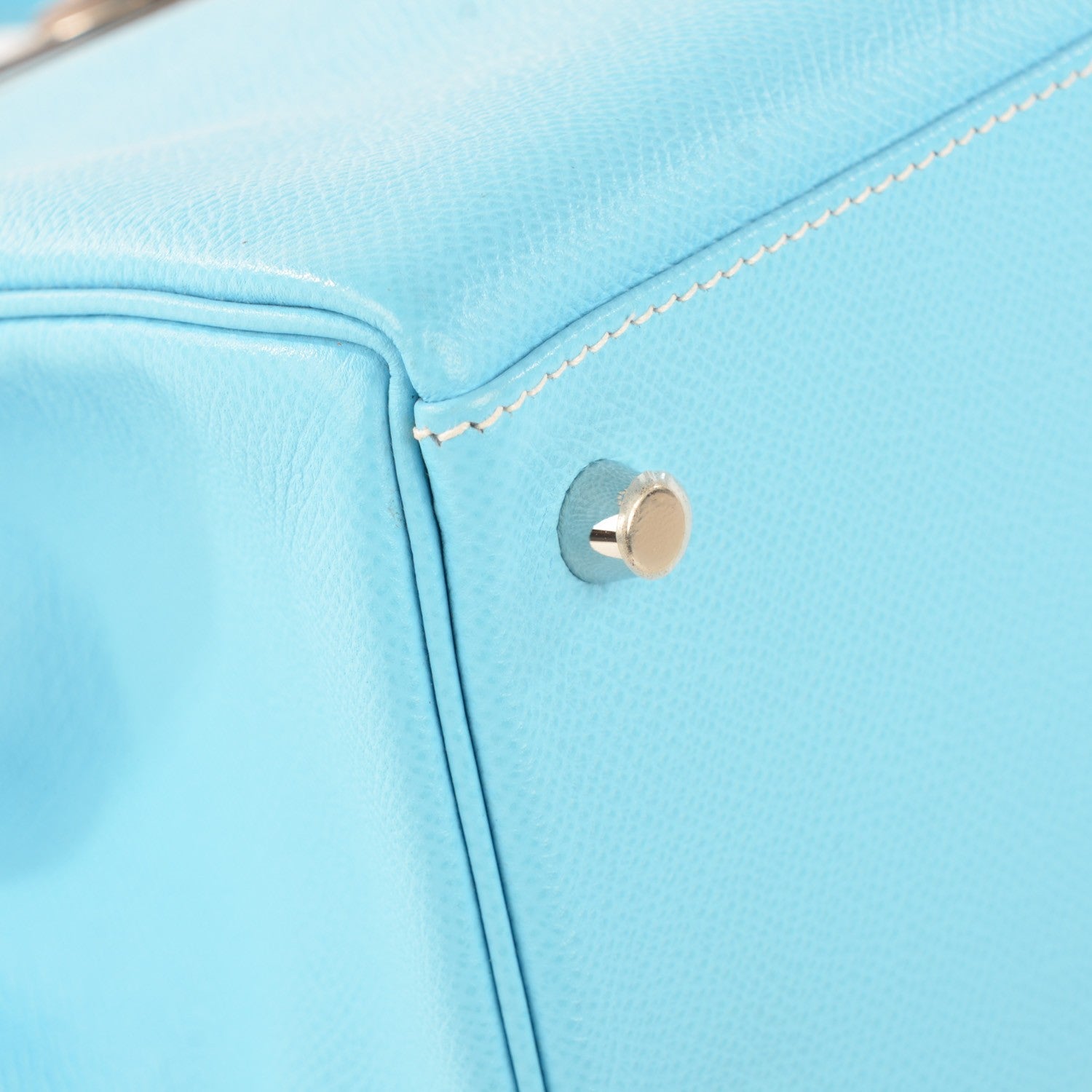 Hermes Epsom Candy Kelly Retourne 32 Celeste Mykonos 23 of 26