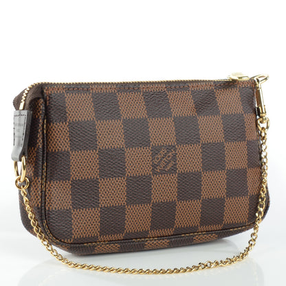 Louis Vuitton Damier Ebene Mini Pochette Accessories 3 of 7