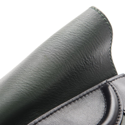 Celine Smooth Calfskin Mini Bi-Color Luggage Forest Black 11 of 18
