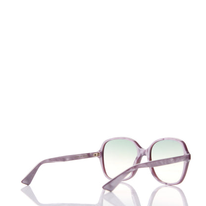 Gucci Acetate Square Frame GG0092S Sunglasses Purple 4 of 7