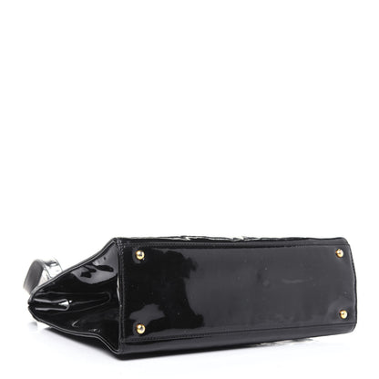 Chanel Patent Logo Tote Black 4 of 17