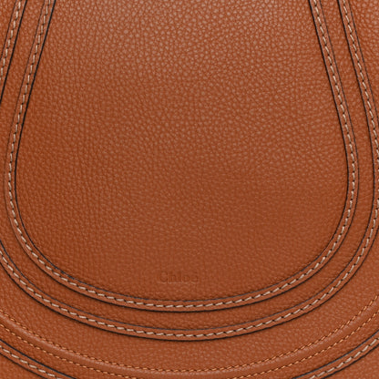 Chloe Calfskin Medium Marcie Round Crossbody Bag Tan 6 of 10