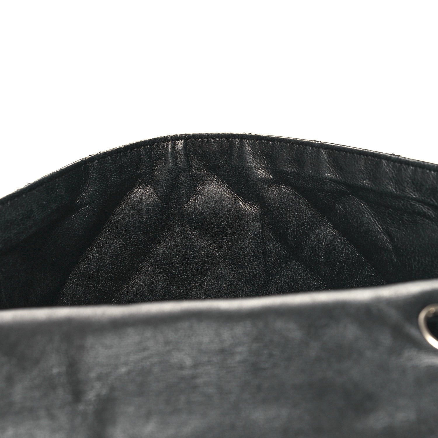 Chanel Patent Quilted Jumbo Single Flap Black 11 of 11