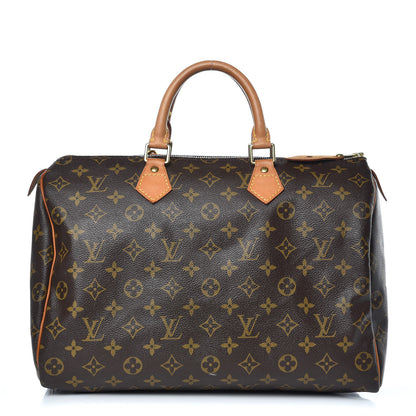 Louis Vuitton Monogram Speedy 35 1 of 16