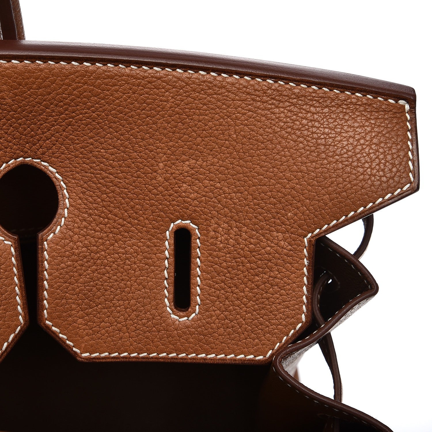 Hermes Natural Barenia Faubourg Birkin 35 Fauve 29 of 38
