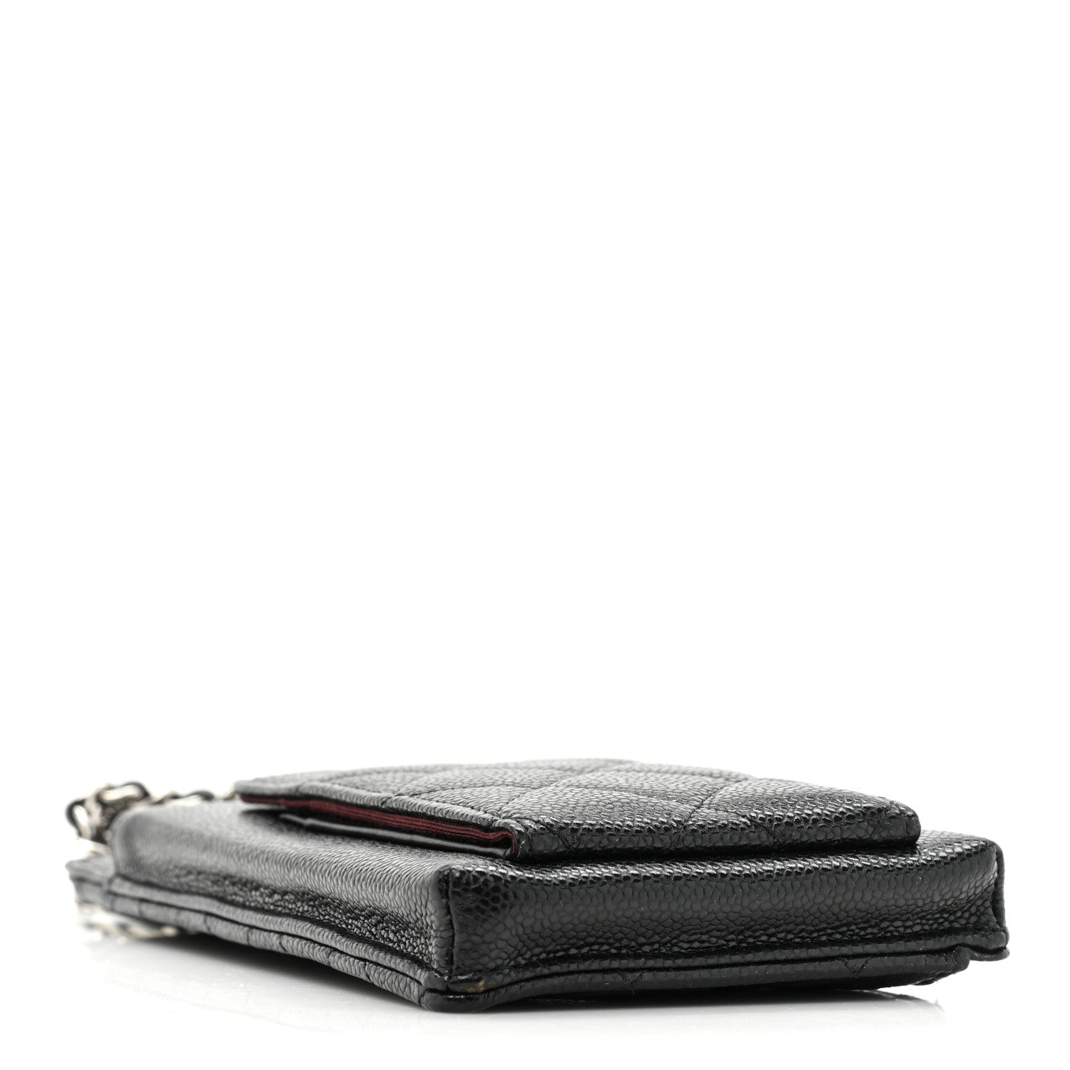 Chanel Caviar Quilted Zip Phone Case Black 4 of 11