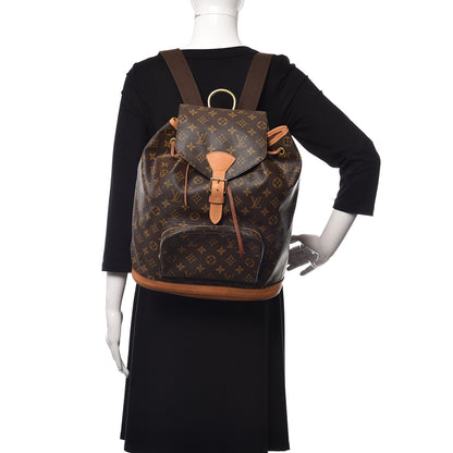 Louis Vuitton Monogram Montsouris GM Backpack 2 of 12