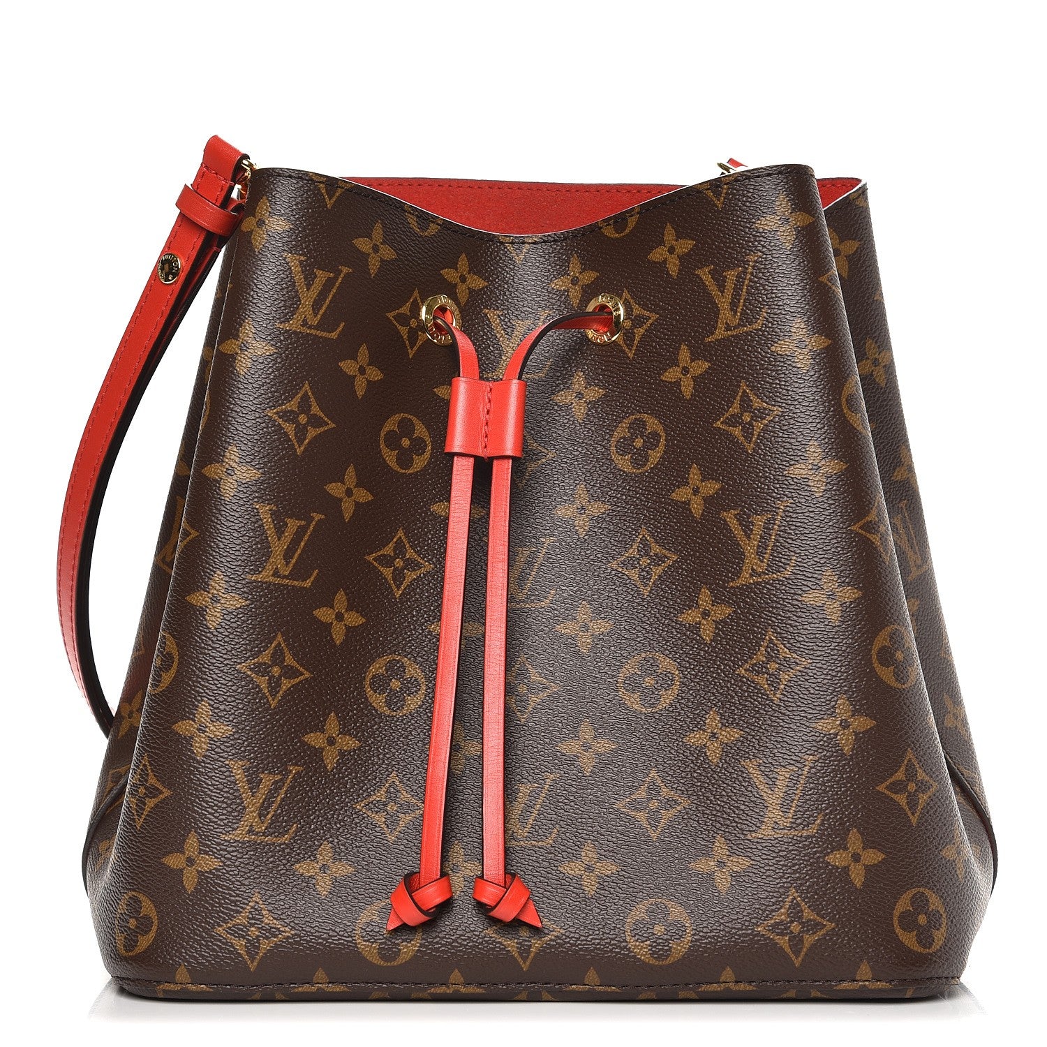 Louis Vuitton Monogram Neonoe MM Coquelicot 1 of 7