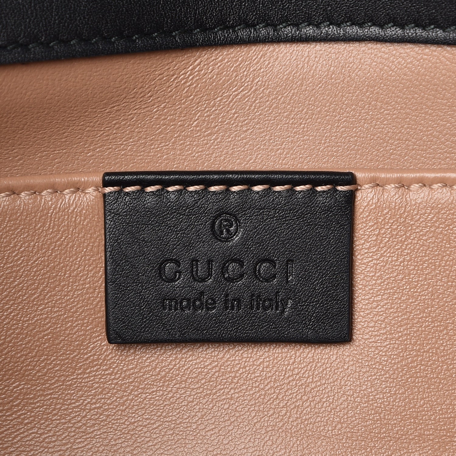 Gucci Suede Pearly GG Marmont Clutch Black 6 of 10