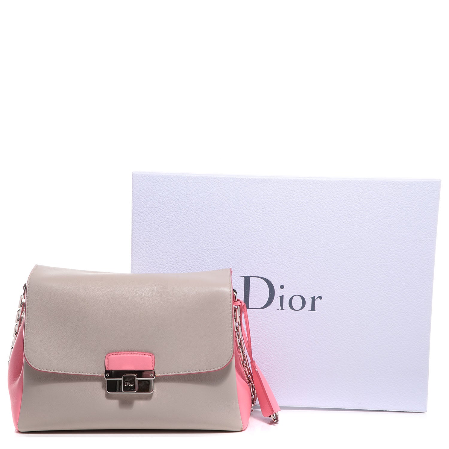 Christian Dior Calfskin Small Diorling Rose Candy 4 of 9