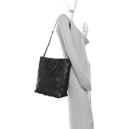 Bottega Veneta Nappa Maxi Cabat 30 Black 2 of 12