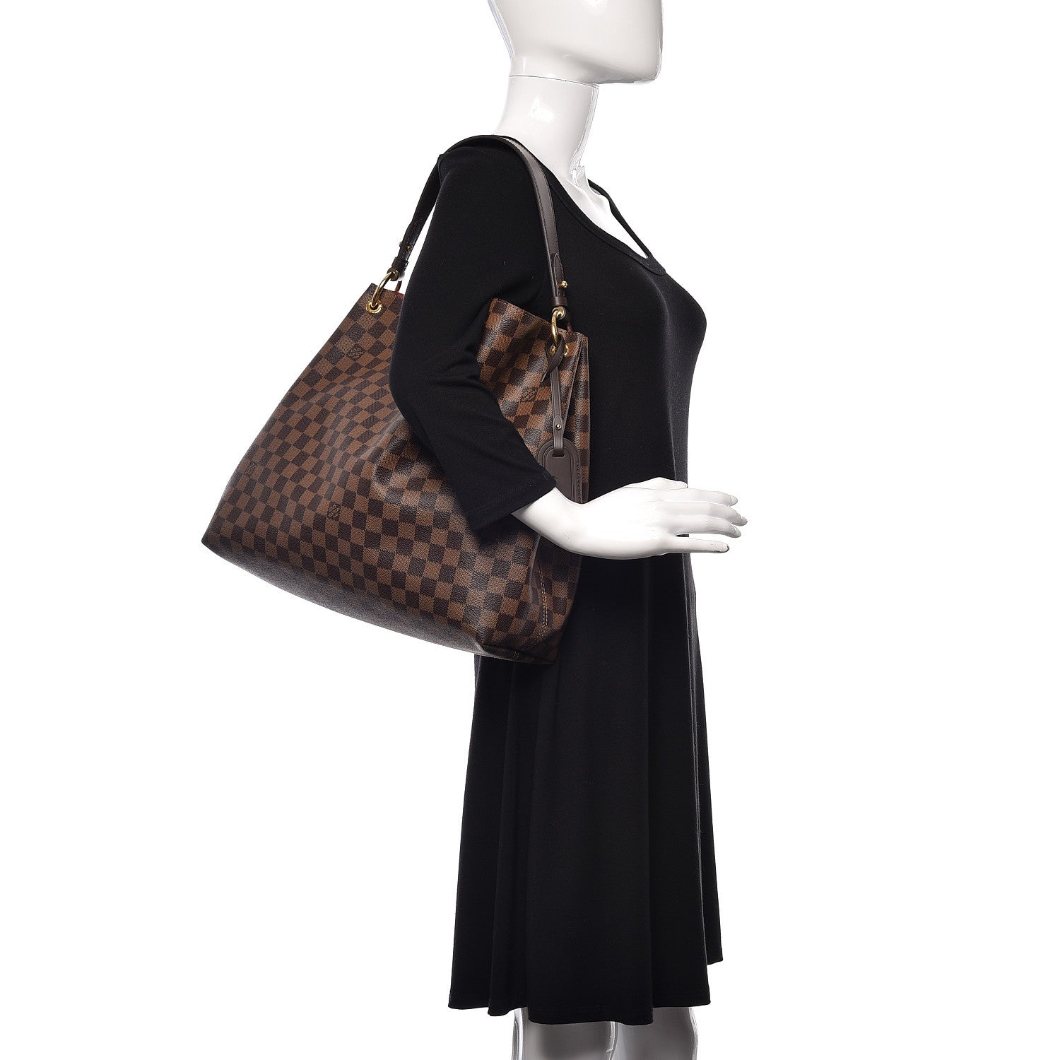 Louis Vuitton Damier Ebene Graceful MM 2 of 11