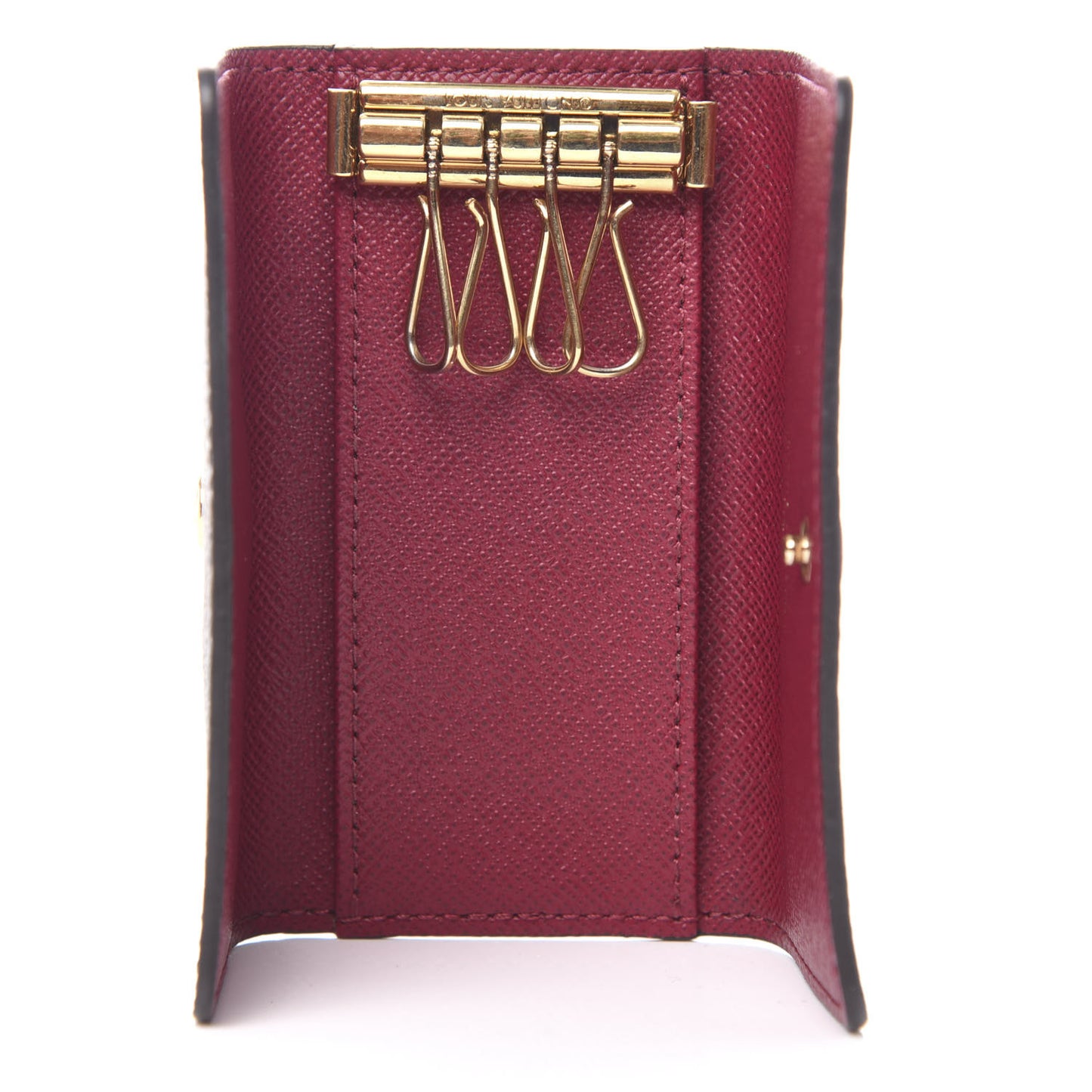 Monogram 4 Key Multicles Holder Fuchsia