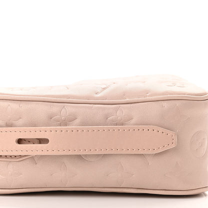 Louis Vuitton Lambskin Embossed Monogram Fall In Love Sac Coeur Light Pink 8 of 9