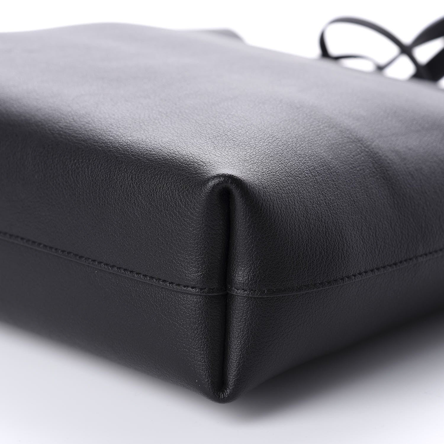 Saint Laurent Calfskin Toy Shopping Tote Black 7 of 12