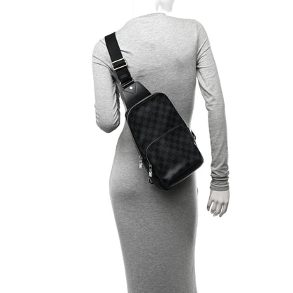 Louis Vuitton Damier Graphite Avenue Sling Backpack 3 of 13