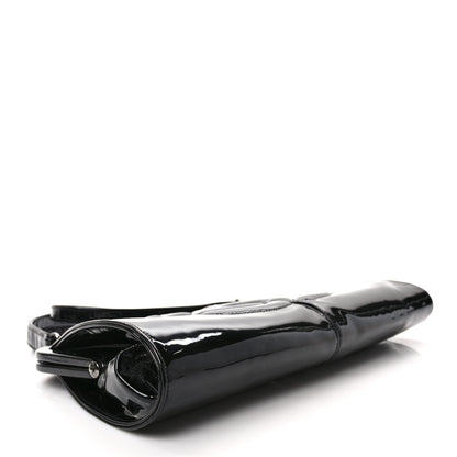 Chanel Patent Split Frame Bag Black 4 of 10
