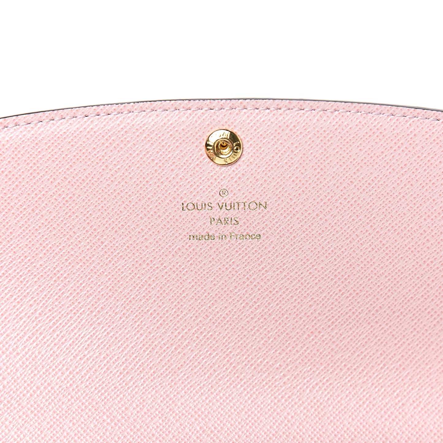 Monogram Emilie Wallet Rose Ballerine