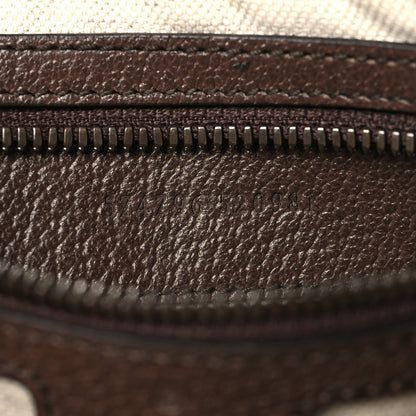 Gucci Soft GG Supreme Monogram Medium Ophidia Belt Bag Dark Brown 7 of 10