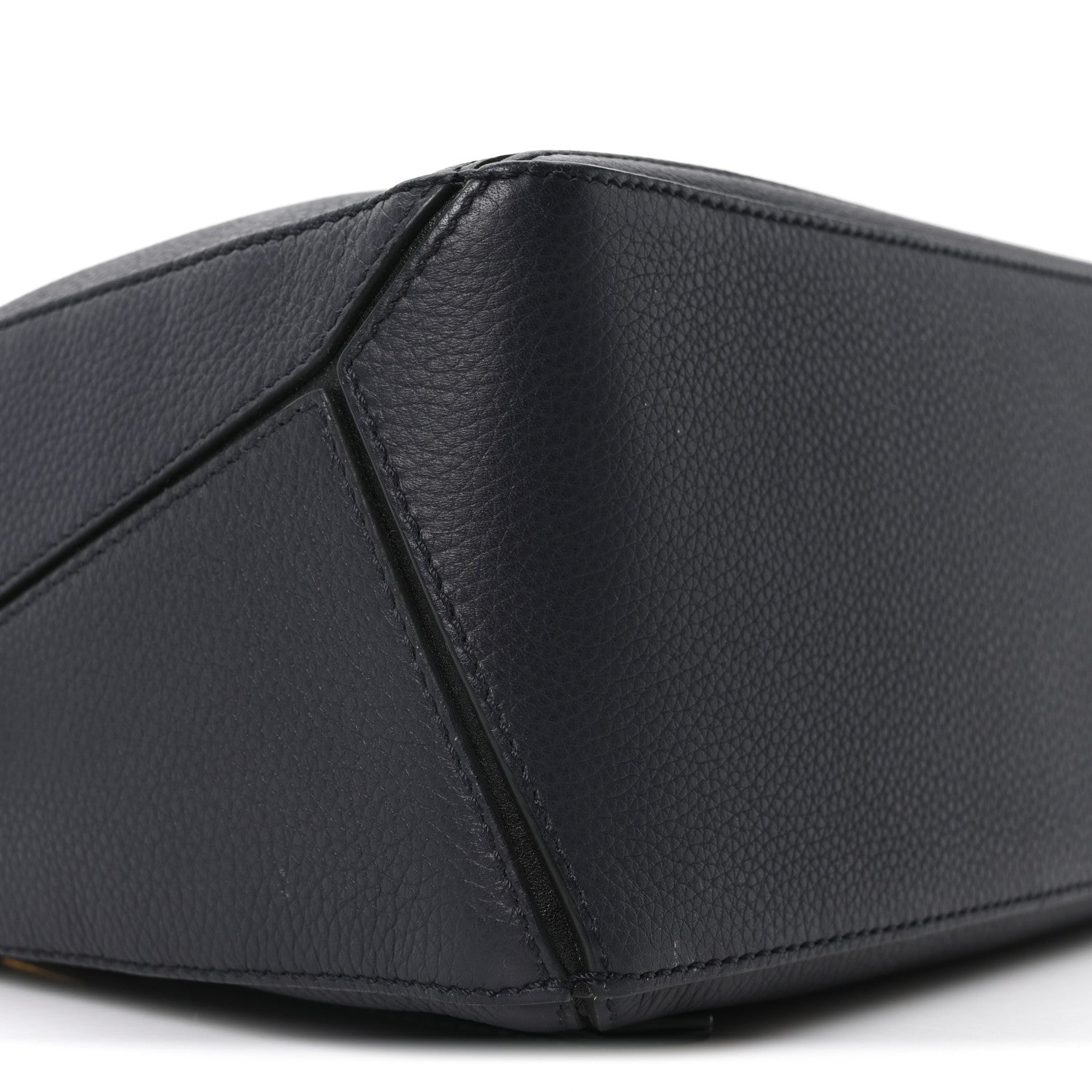 Loewe Calfskin Small Puzzle Bag Midnight Blue Black 1763745