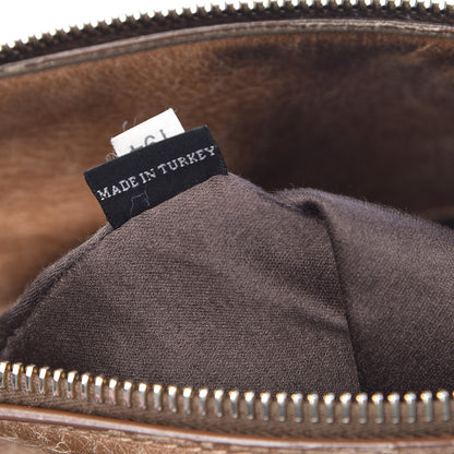 Miu Miu Vitello Lux Mini Bow Bag Brown 7 of 18