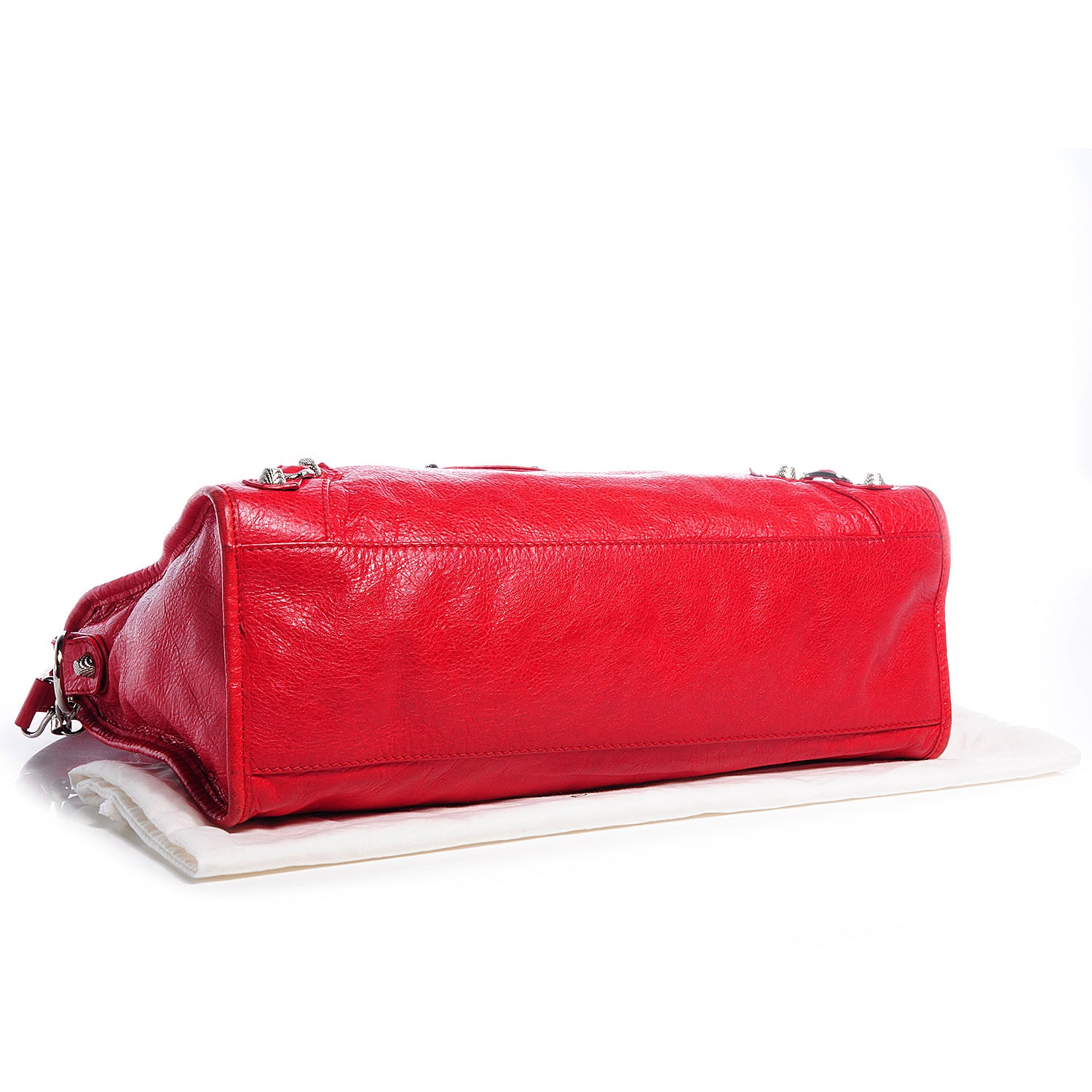 Balenciaga Agneau Giant 12 Silver Hardware City Coquelicot 5 of 13