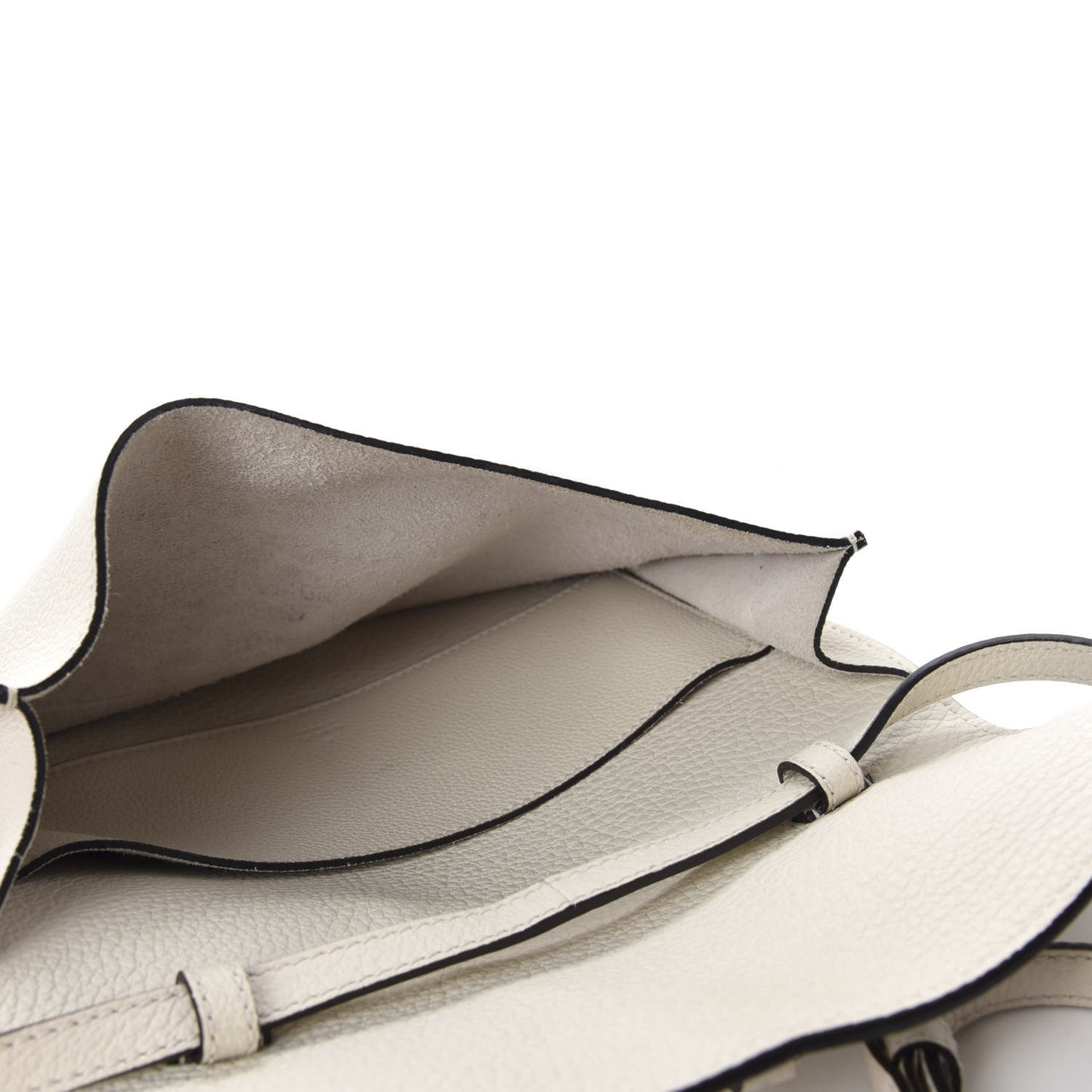 Grand Prix Calfskin Jackie Convertible Shoulder Bag White