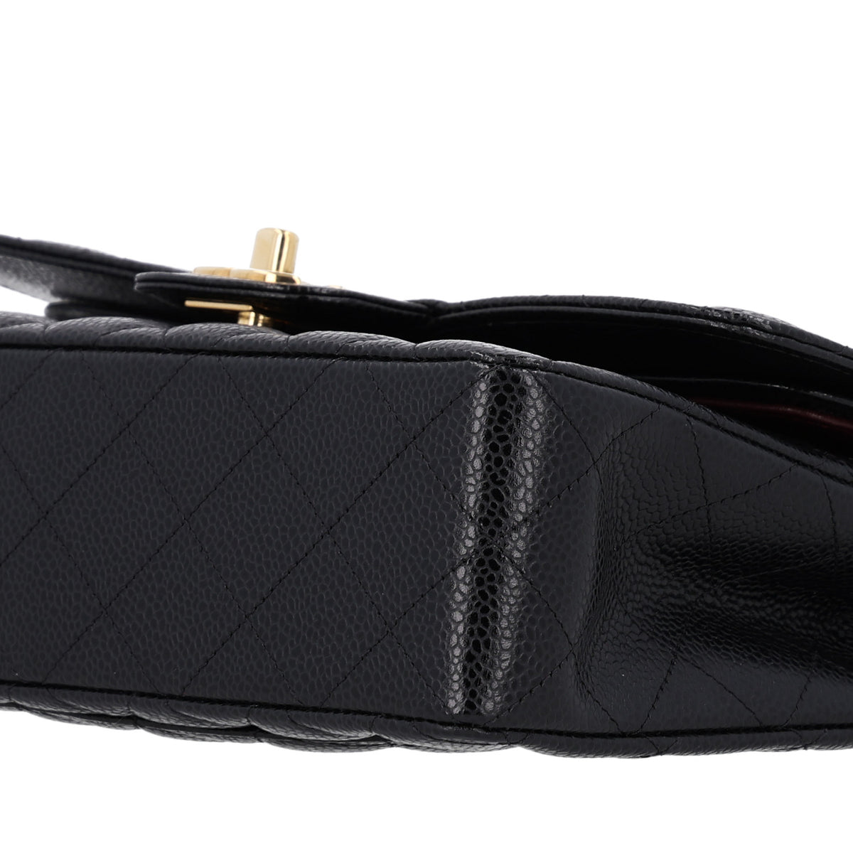 Chanel Caviar Quilted Small Double Flap Black 10 of 11